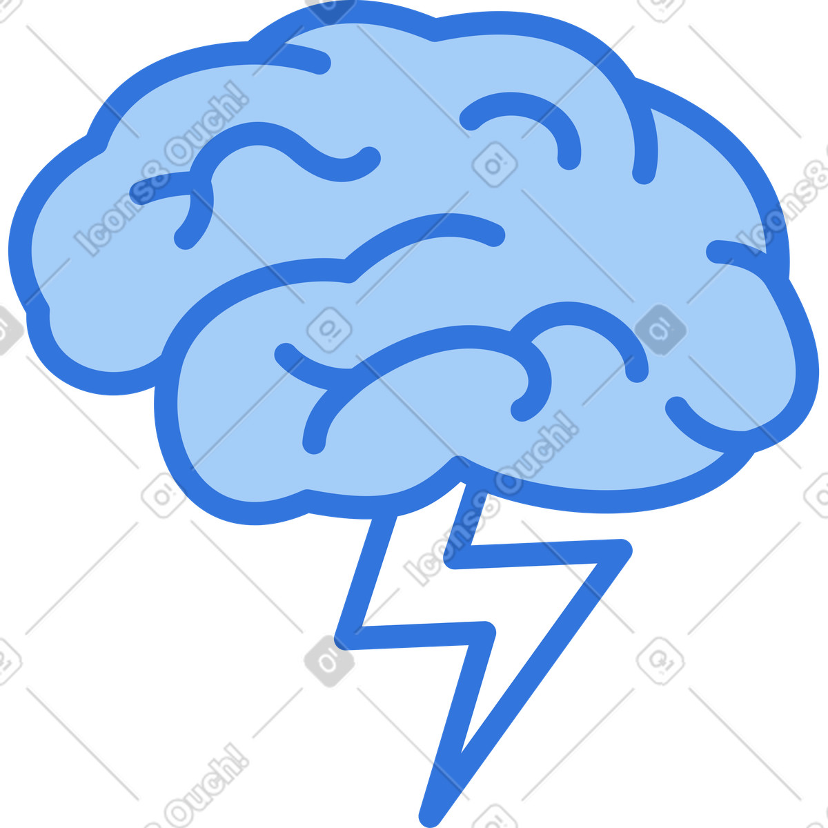 下载 Sky 风格的 头脑风暴图标 插画，支持 PNG、SVG 格式