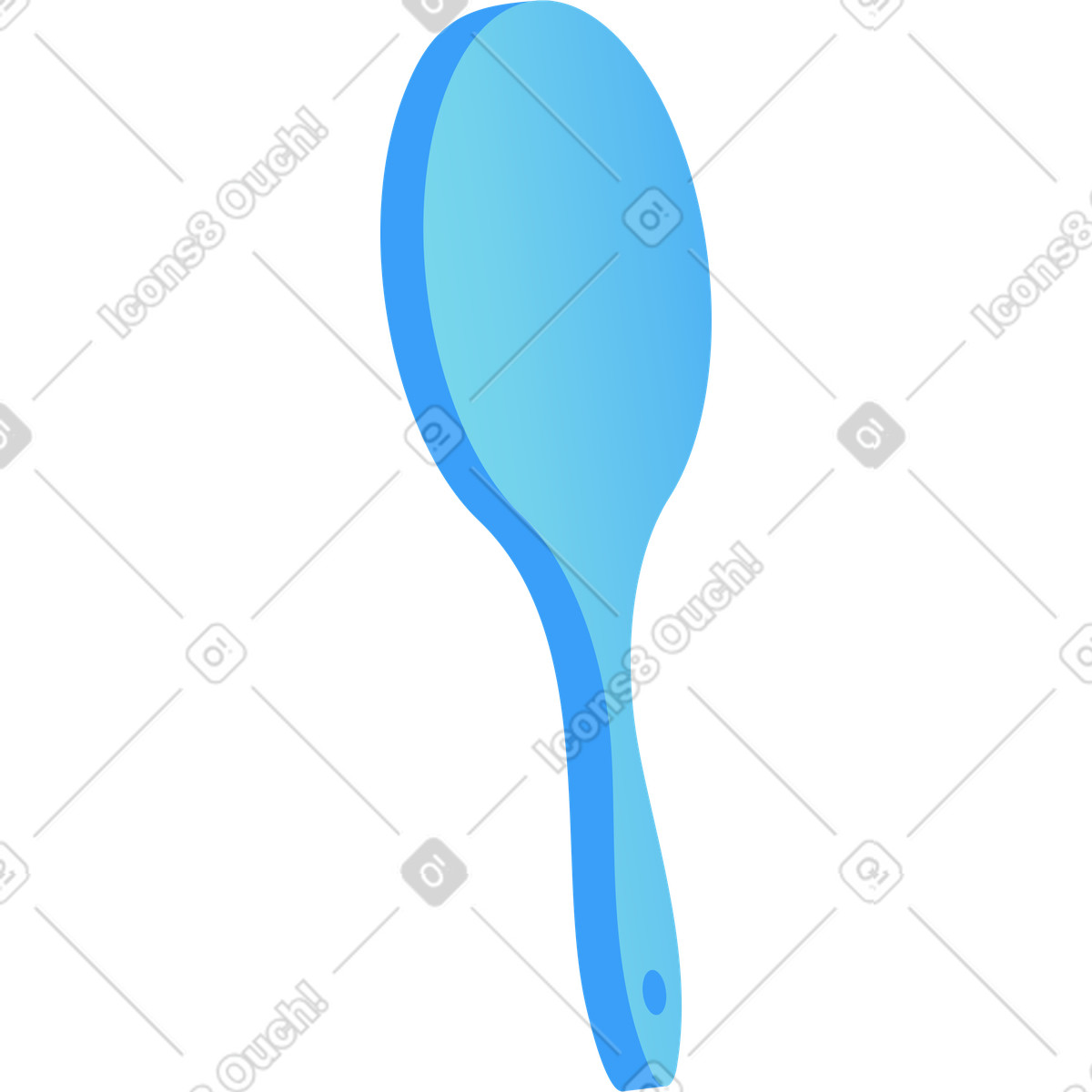 Mirror illustration in Airy style download in PNG, SVG