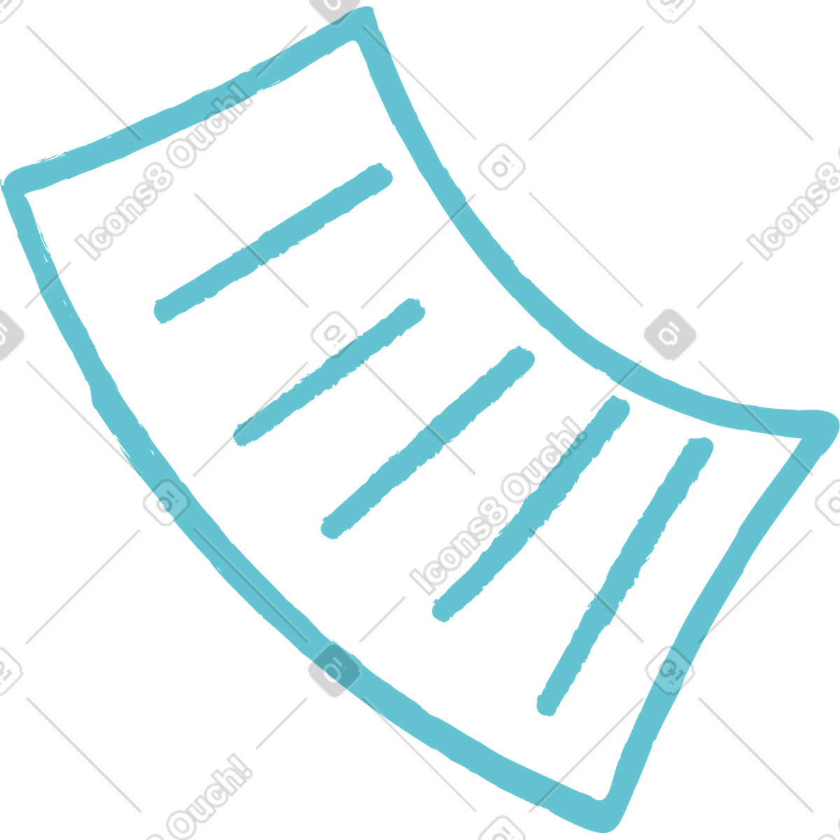 Illustration Document dans le style Lime à télécharger aux formats PNG, SVG