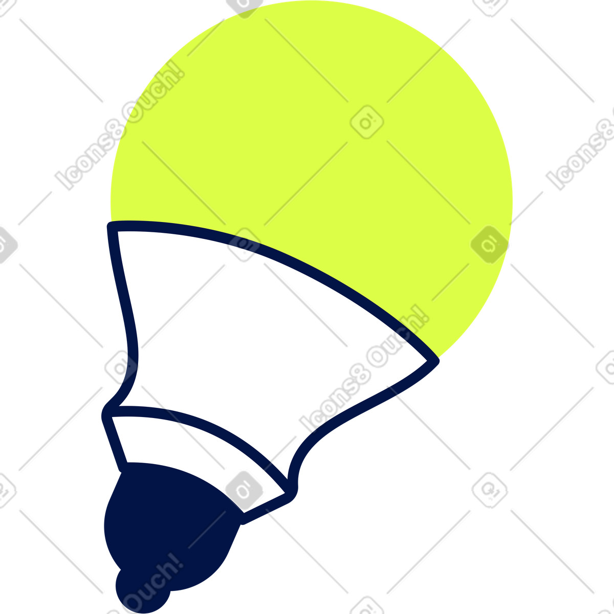 Illustration Lampe dans le style Glow à télécharger aux formats PNG, SVG