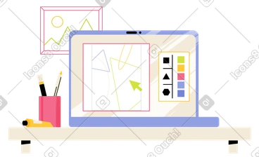 Artist workspace  PNG, SVG