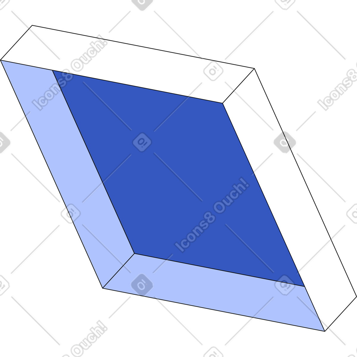 下载 Techny 风格的 盒盖 插画，支持 PNG、SVG 格式