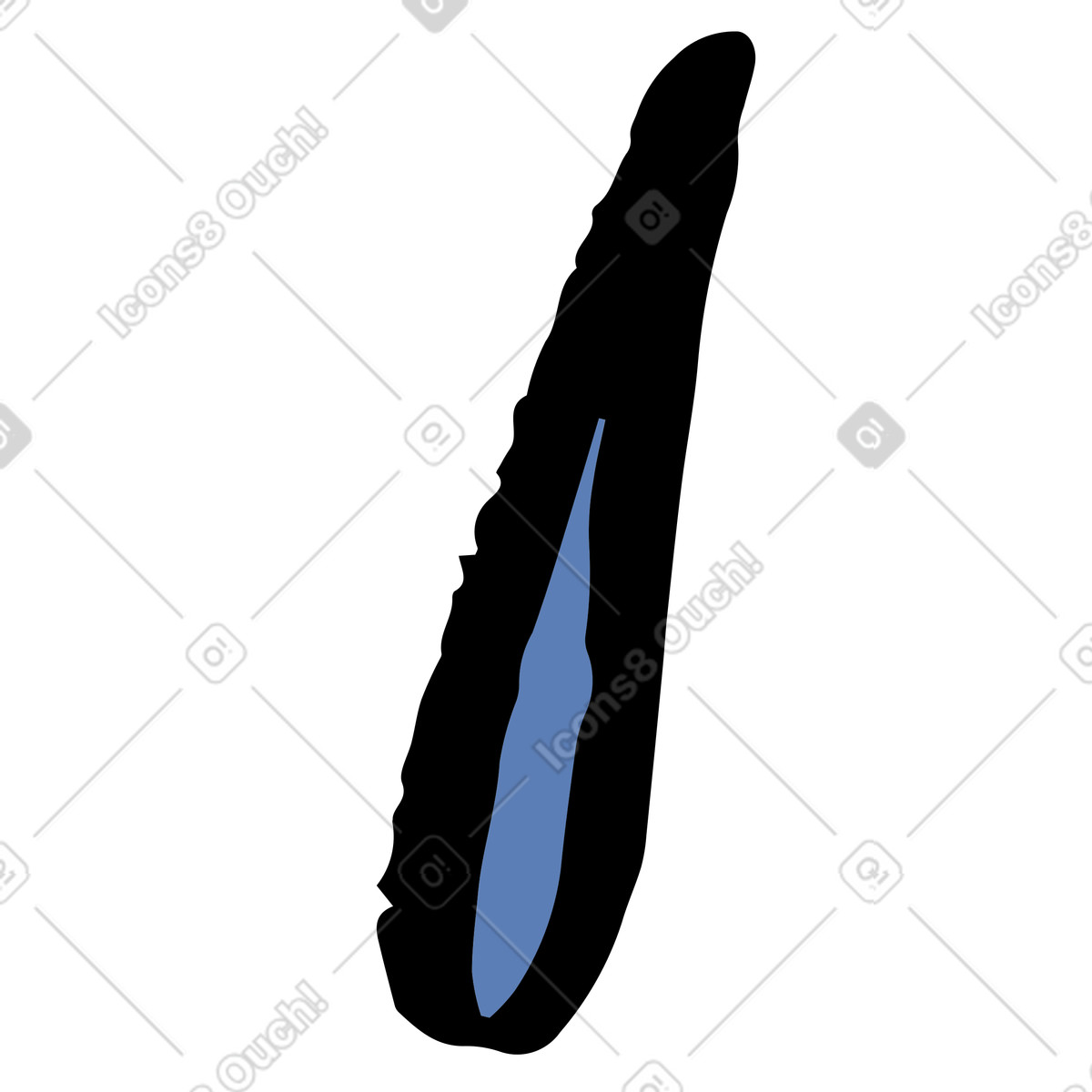Ilustração de Derrubar em no estilo Scandi para baixar em PNG, SVG