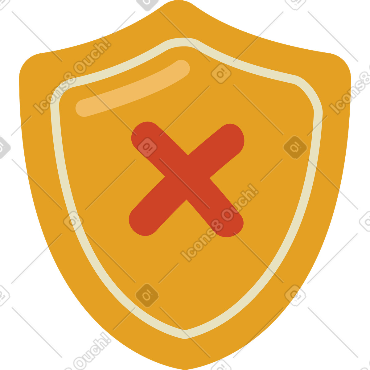 Ilustración Proteger en estilo Arabica a descargar en PNG y SVG