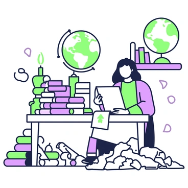 A medieval scholar in a candlelit study, surrounded by scrolls and globes, deep in thought