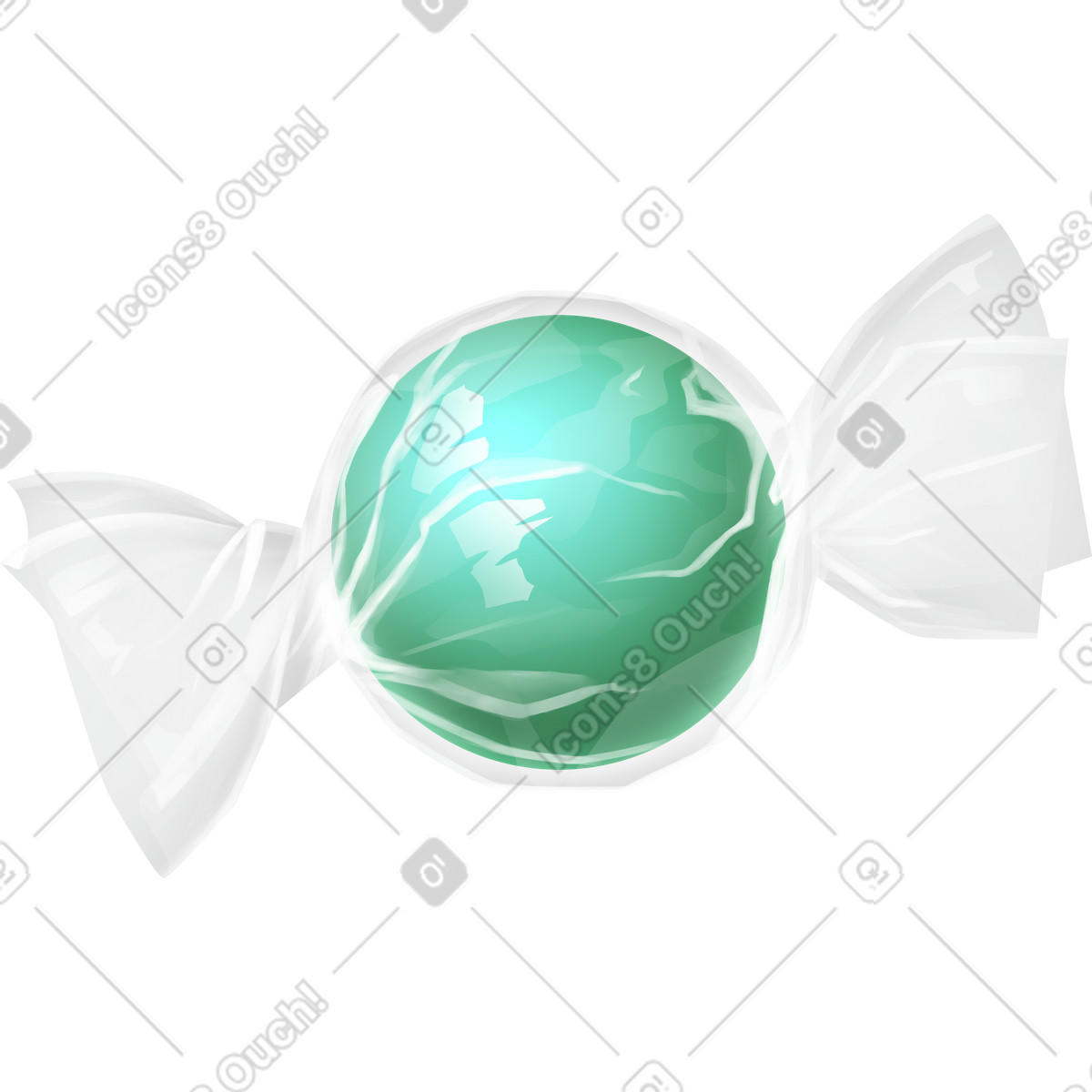 Props 스타일의 Candy 일러스트레이션 PNG, SVG 다운로드