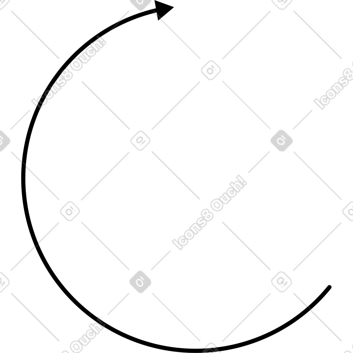下载 Twirl 风格的 箭头 插画，支持 PNG、SVG 格式