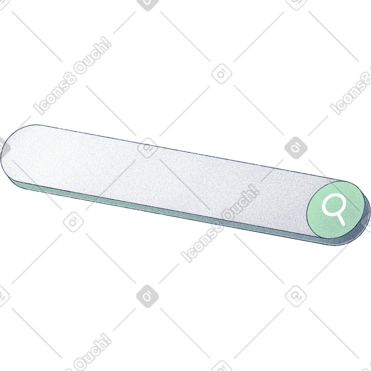 Haze 스타일의 Search bar 일러스트레이션 PNG, SVG 다운로드