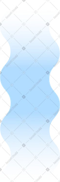 Forme ondulée avec remplissage dégradé PNG, SVG