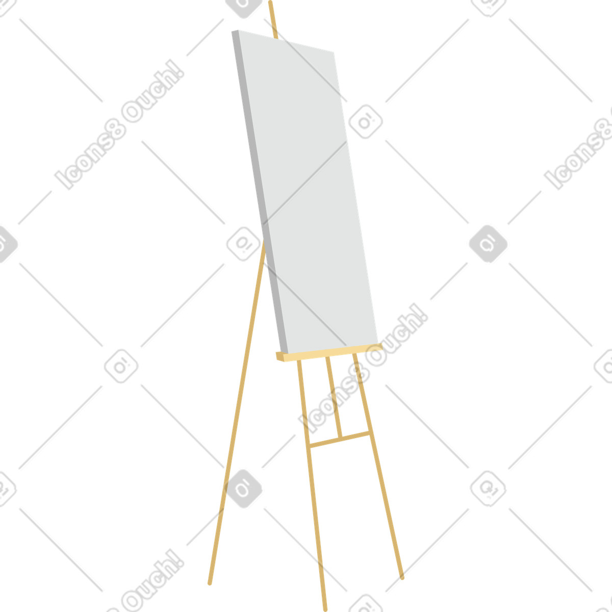 Cavalletto illustrazione in stile Active scarica in PNG, SVG
