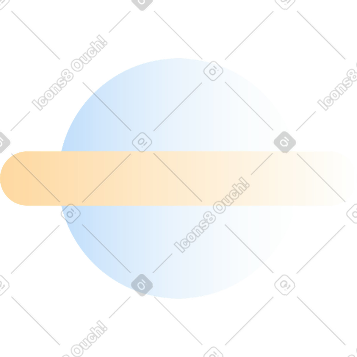 Planet-Illustration im Marginalia-Stil als Download in PNG, SVG