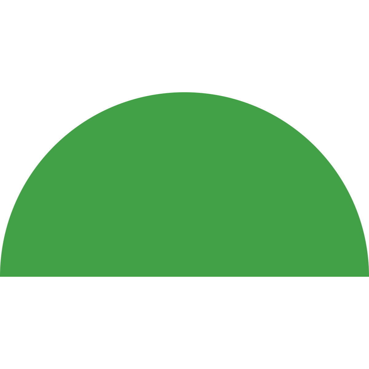 Semicircle green-Illustration im Fogg-Stil als Download in PNG, SVG
