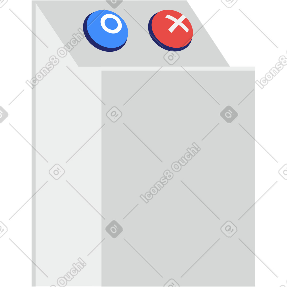 Иллюстрация Табло в стиле Clip — скачать в форматах PNG, SVG