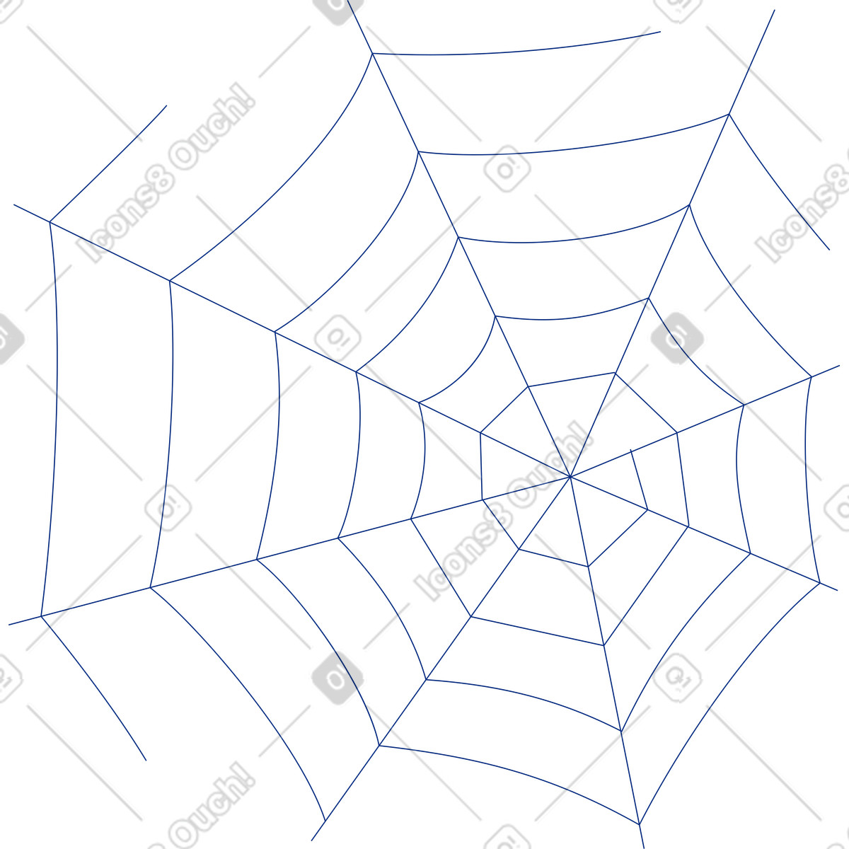 Ilustração de Teia aranha em no estilo Neo-Sakura para baixar em PNG, SVG