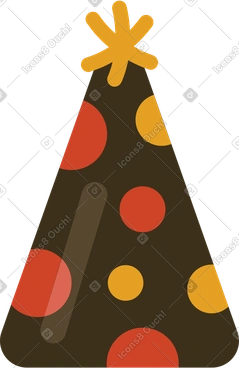 Party hat PNG, SVG