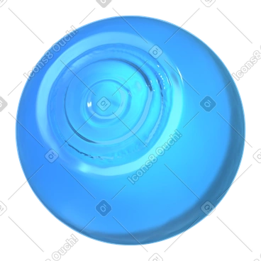 추상적인 파란색 원형 액체 모양 animated illustration in GIF, Lottie (JSON), AE