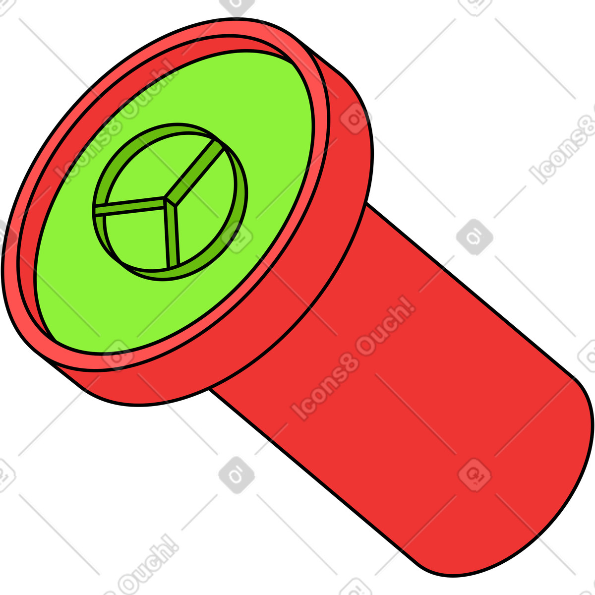 下载 Retro 风格的 玩具邮票 插画，支持 PNG、SVG 格式