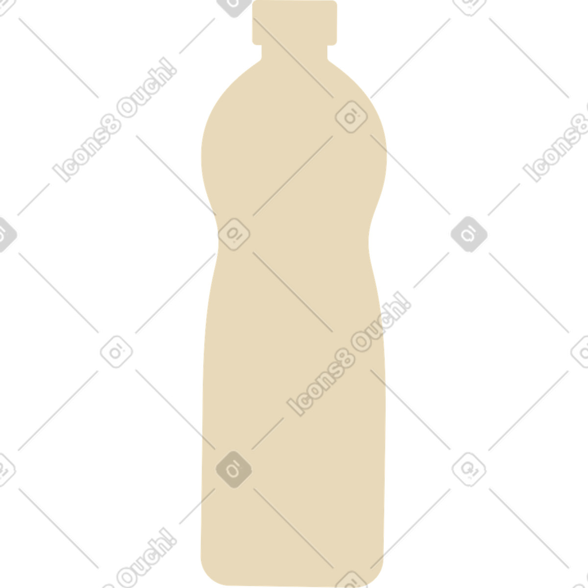 下载 Juicy 风格的 瓶子 插画，支持 PNG、SVG 格式