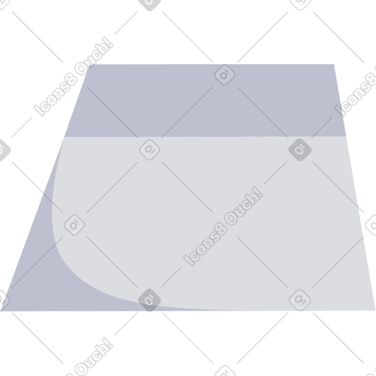 Blumentopf-Illustration im Jaconda-Stil als Download in PNG, SVG