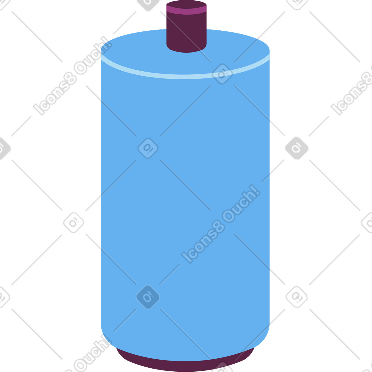 Ilustración Lata de pintura en aerosol estilo Sammy a descargar PNG y SVG