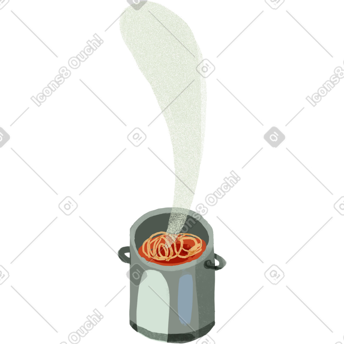 Ikigai スタイルの 食器 のイラストをPNG、SVG形式でダウンロード