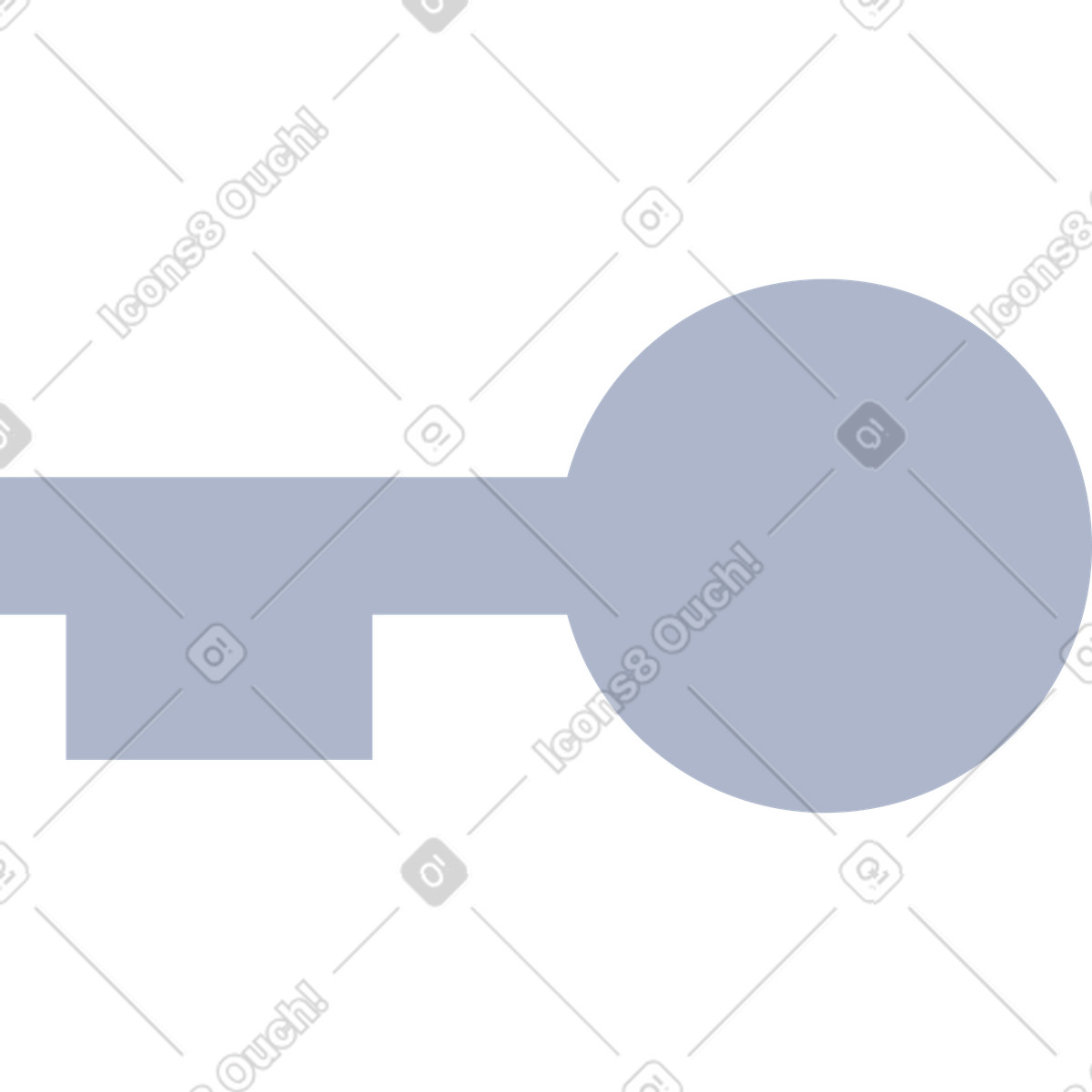 Key illustration in System style download in PNG, SVG
