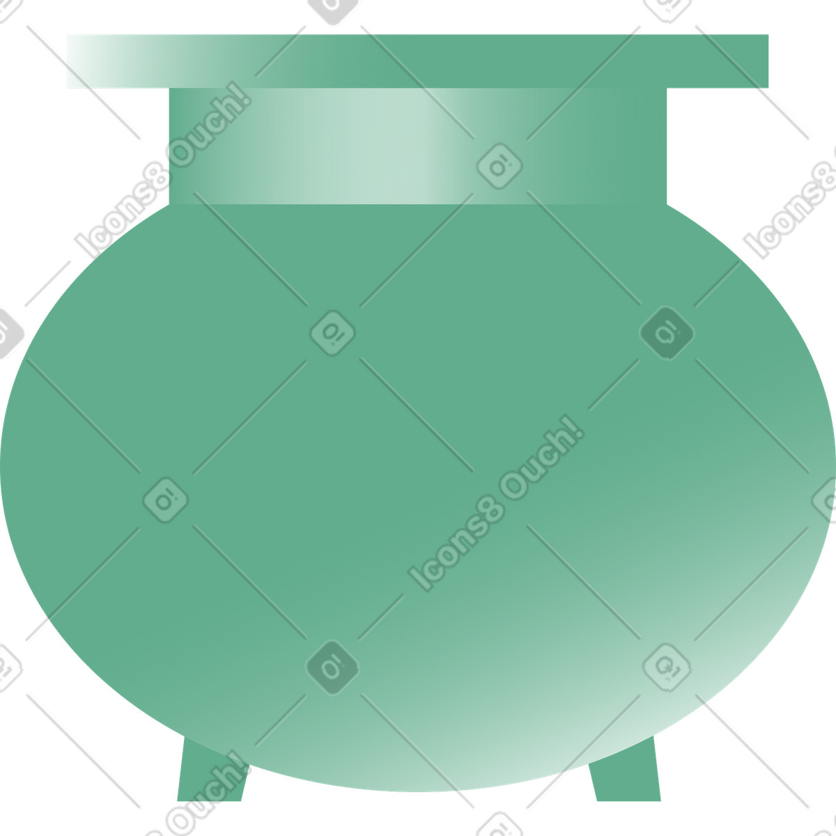 Illustration Chaudron pour potion dans le style Network à télécharger aux formats PNG, SVG