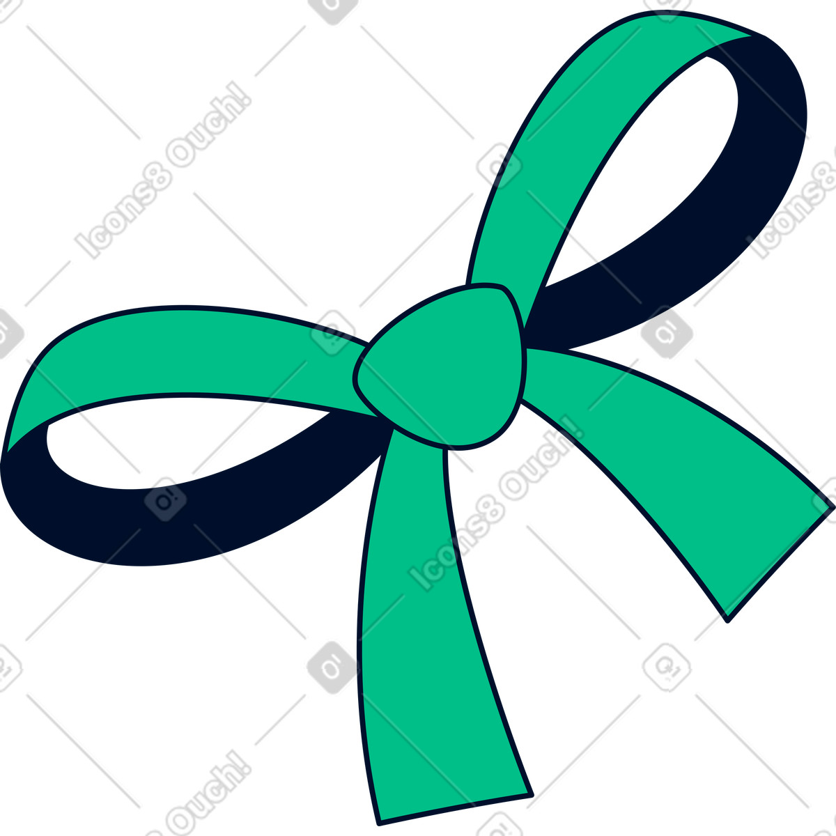 Illustration Arc dans le style Teal à télécharger aux formats PNG, SVG