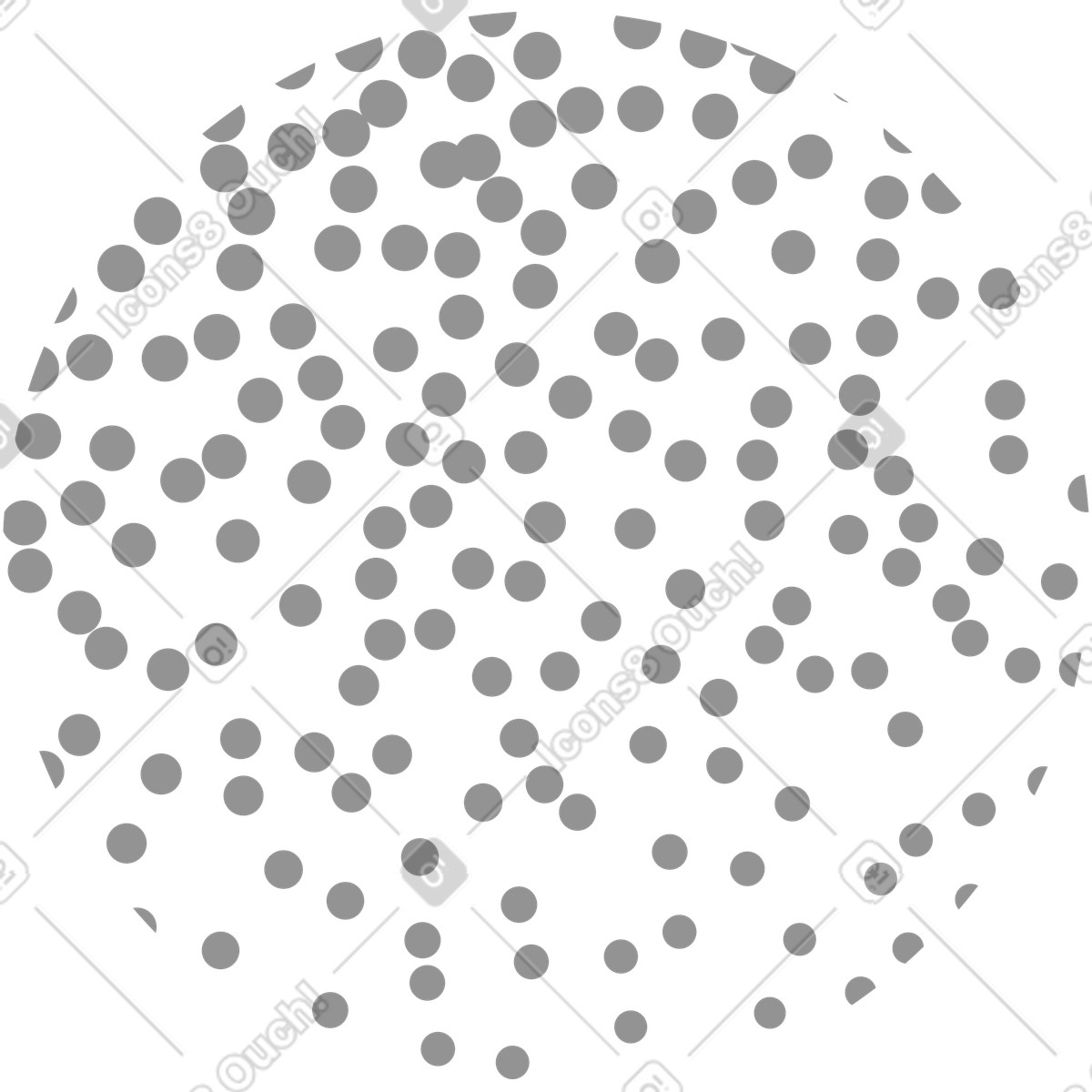 Circle grain texture illustration in style download in PNG, SVG