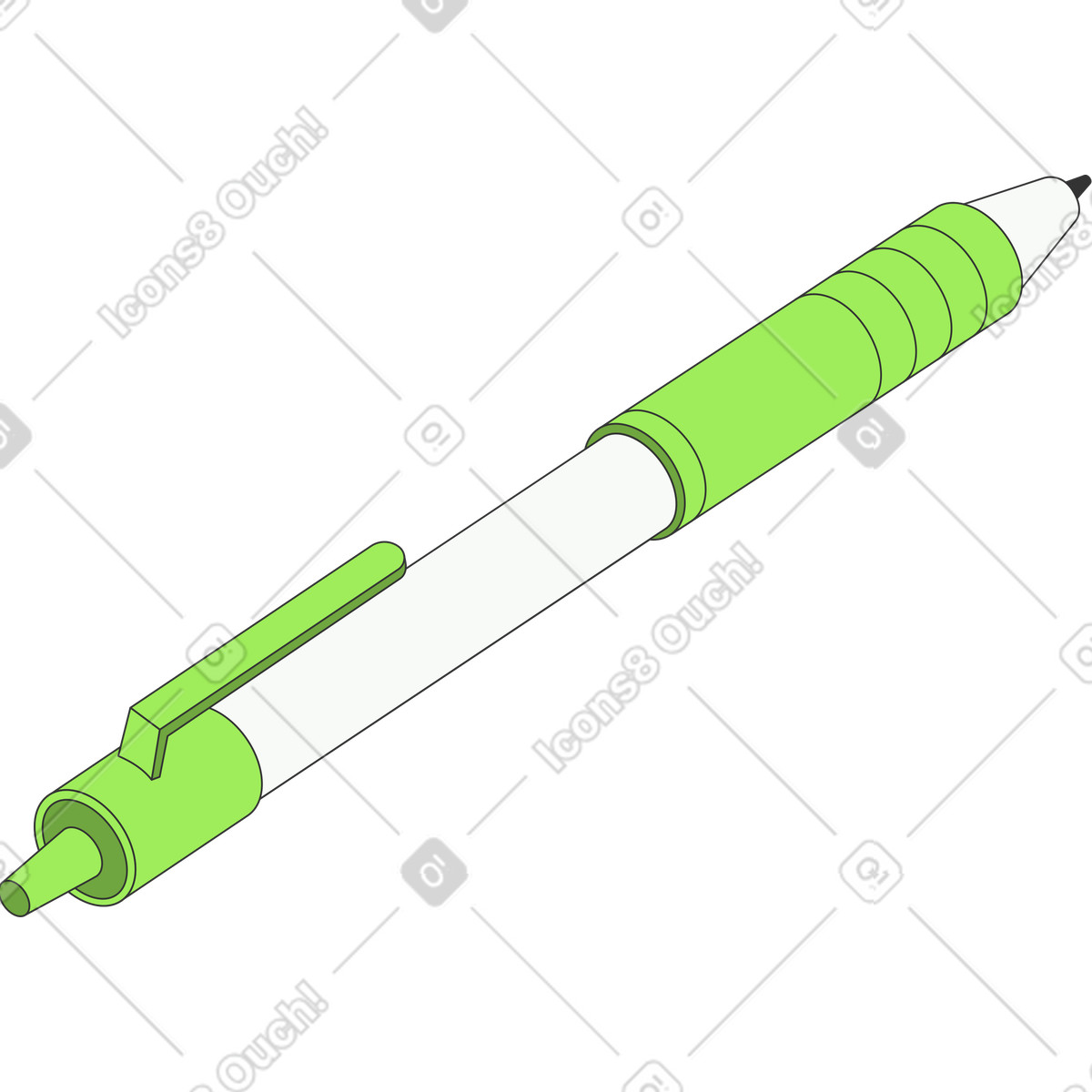 Kit スタイルの ペン のイラストをPNG、SVG形式でダウンロード