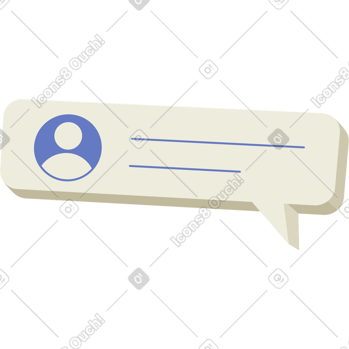 下载 Social 风格的 用户评论 插画，支持 PNG、SVG 格式