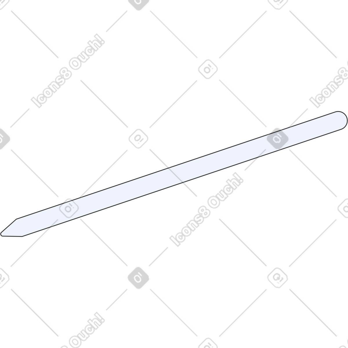 Ilustración Aguja en estilo Kit a descargar en PNG y SVG