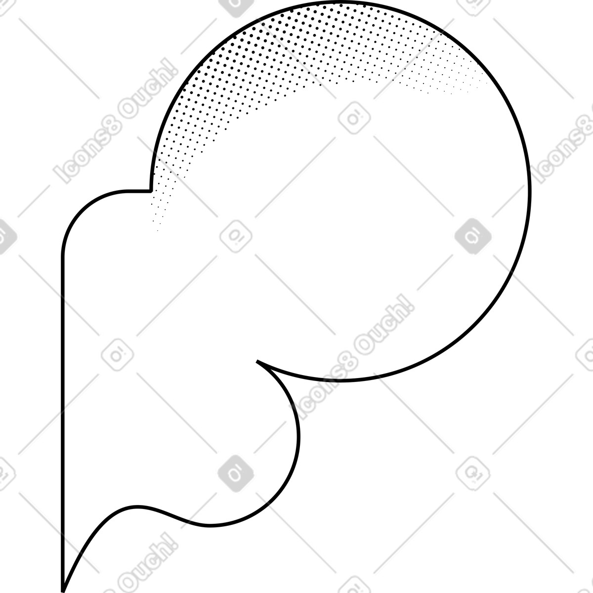 Memphis スタイルの Abstract object のイラストをPNG、SVG形式でダウンロード