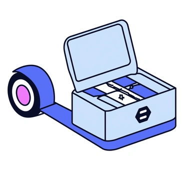 A close-up view of the battery compartment of an electric scooter being opened. The compartment has a sleek design with a matte finish. The lid of the compartment is lifted slightly, revealing a neatly organized battery pack inside. There are visible connectors and wiring, showcasing the electrical components. The background features the scooter's frame in a bold color, highlighting the modern technology of the vehicle.