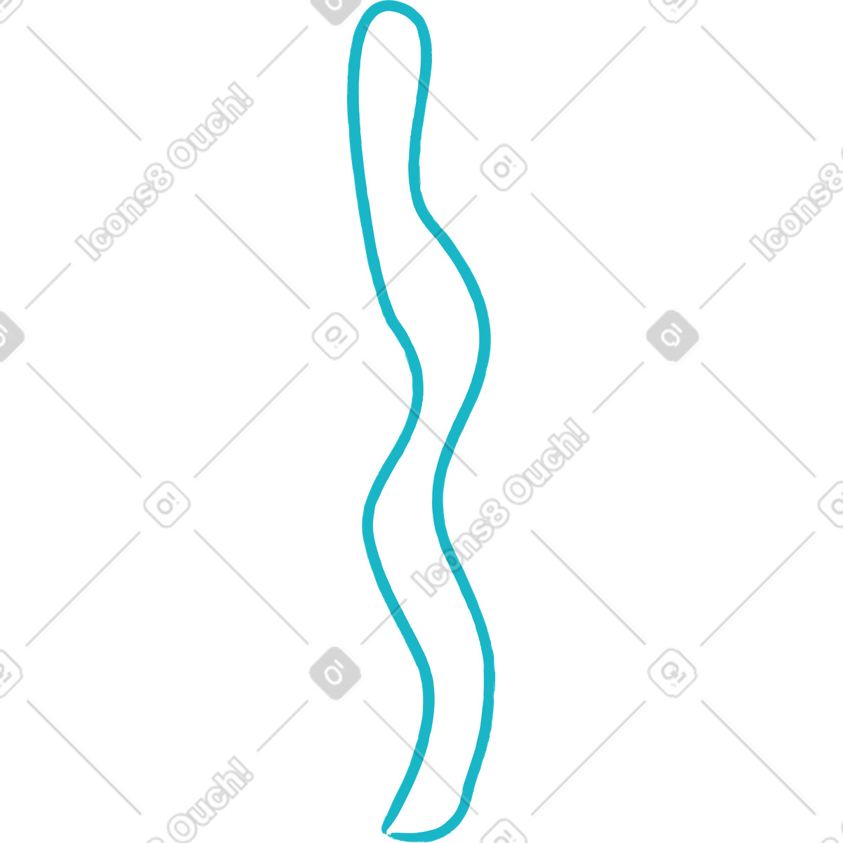 Ilustración Algas marinas en estilo Lime a descargar en PNG y SVG