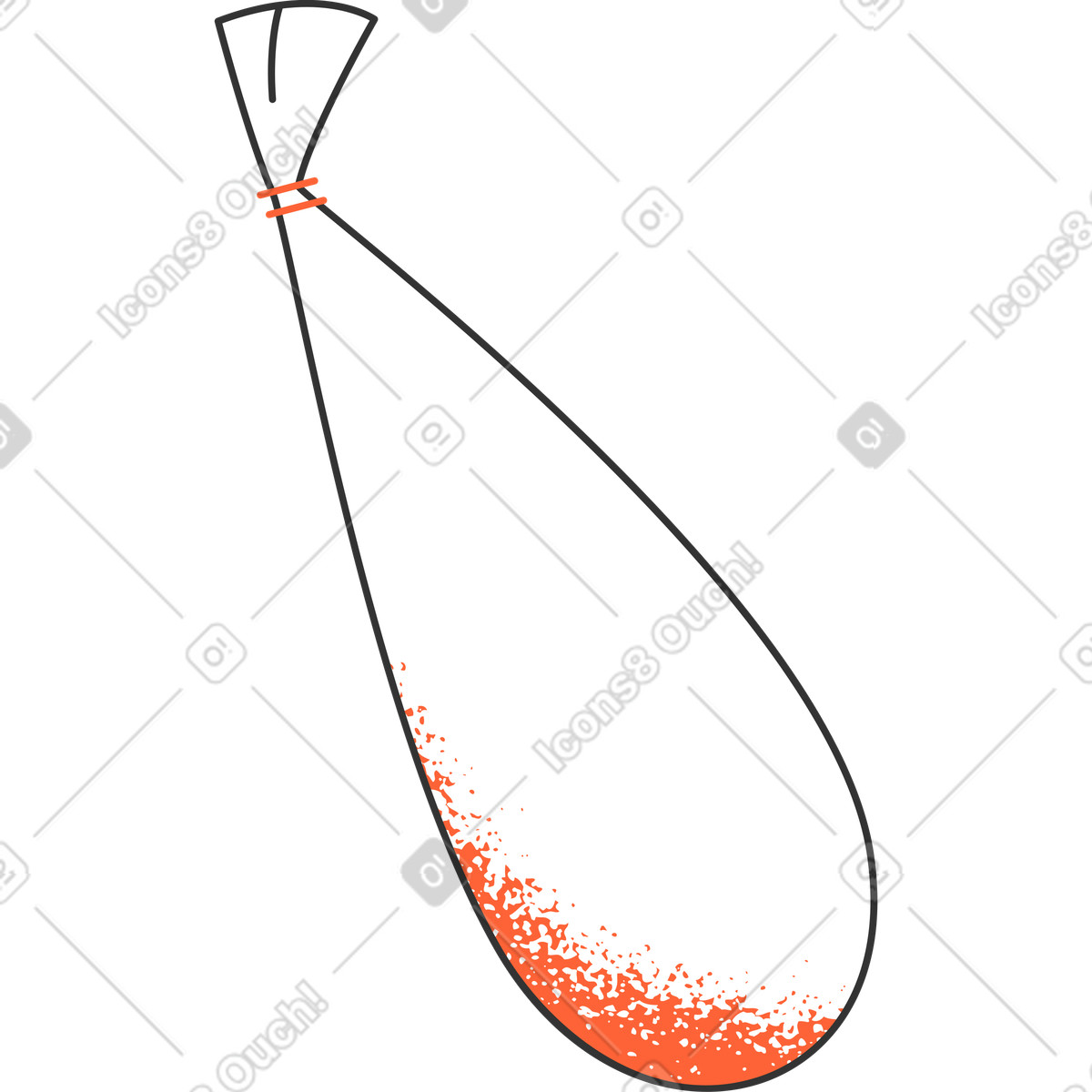 Tasche-Illustration im Crayon-Stil als Download in PNG, SVG