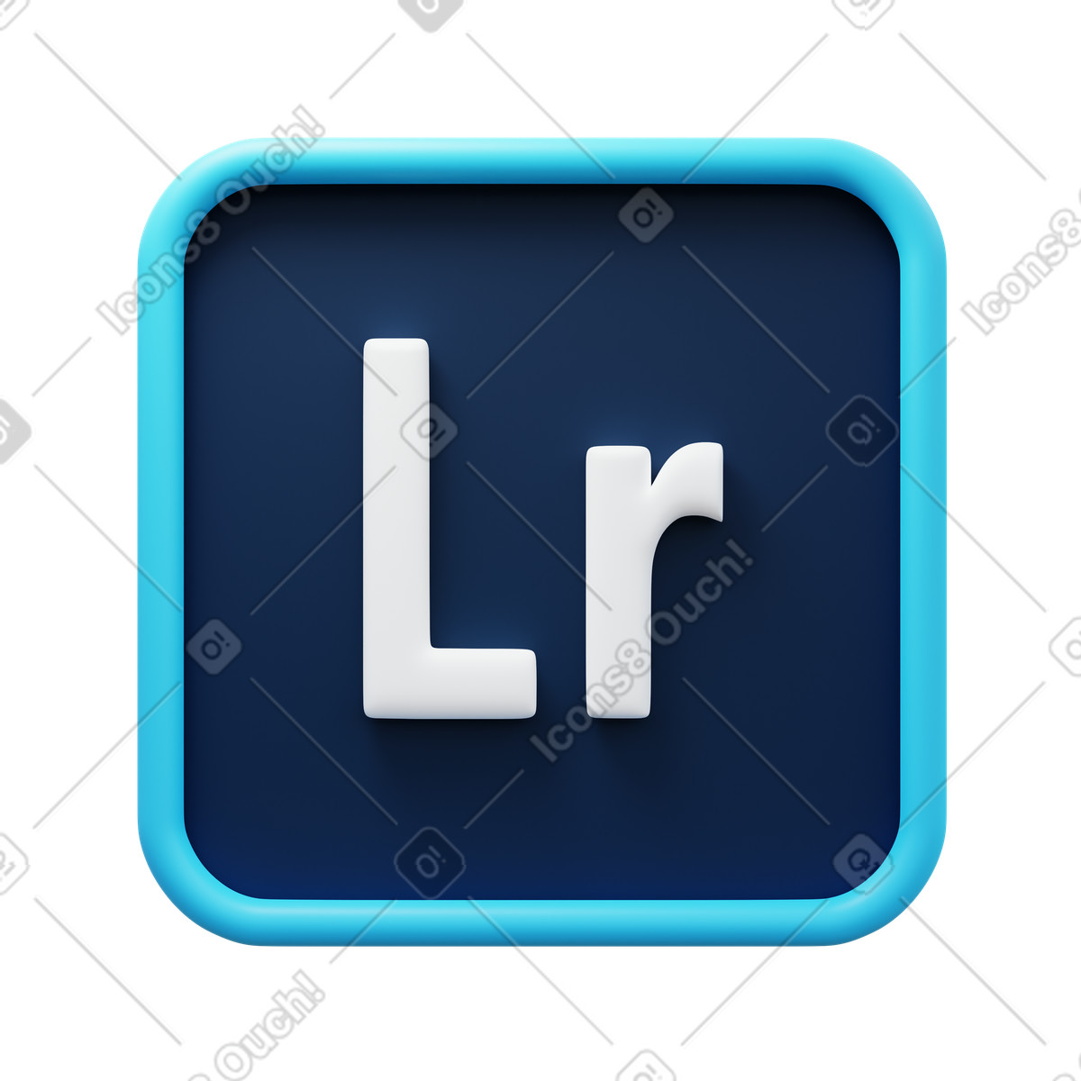 Ilustración Sala de luz adobe en estilo 3D Fluency a descargar en PNG y SVG