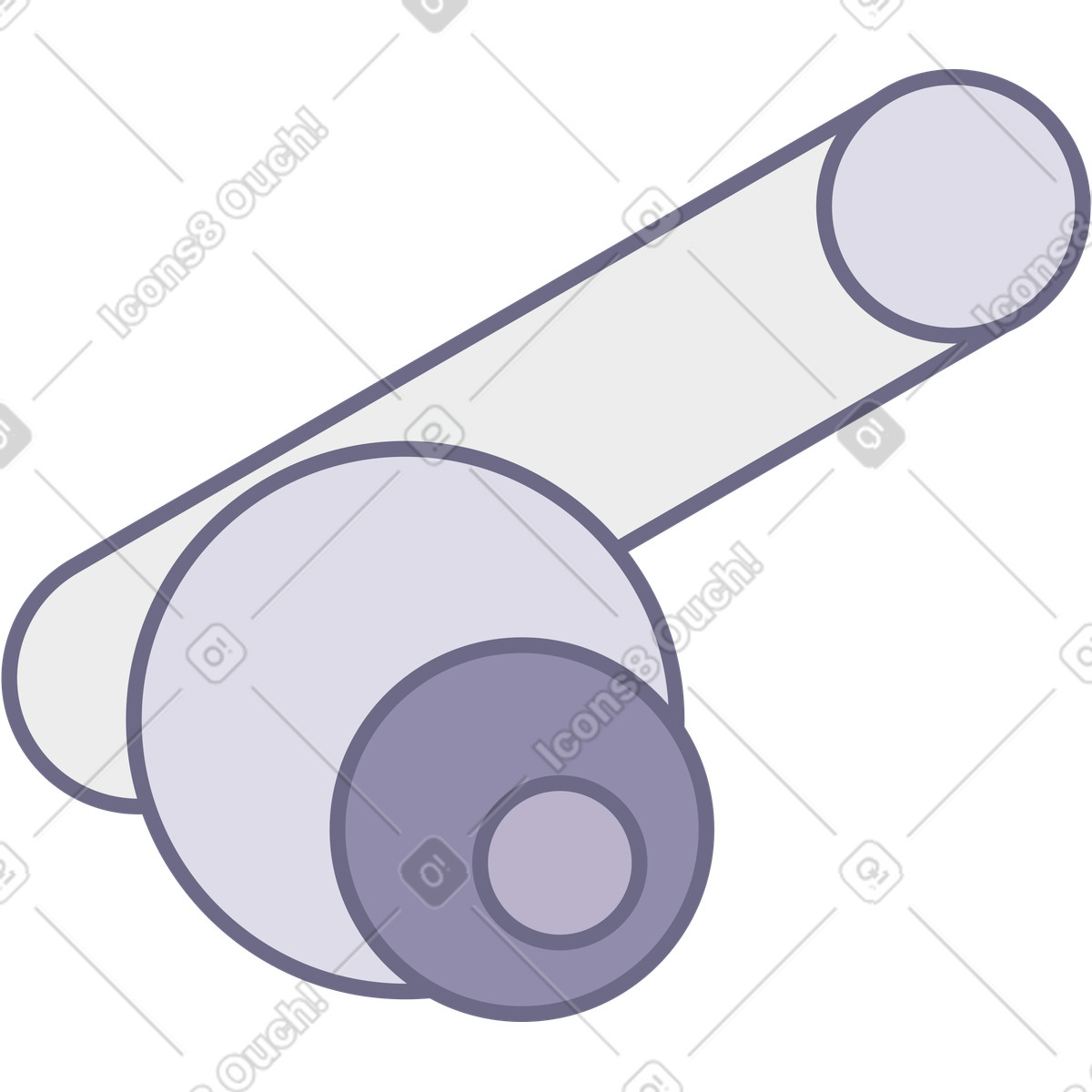 Modul スタイルの Earbud のイラストをPNG、SVG形式でダウンロード