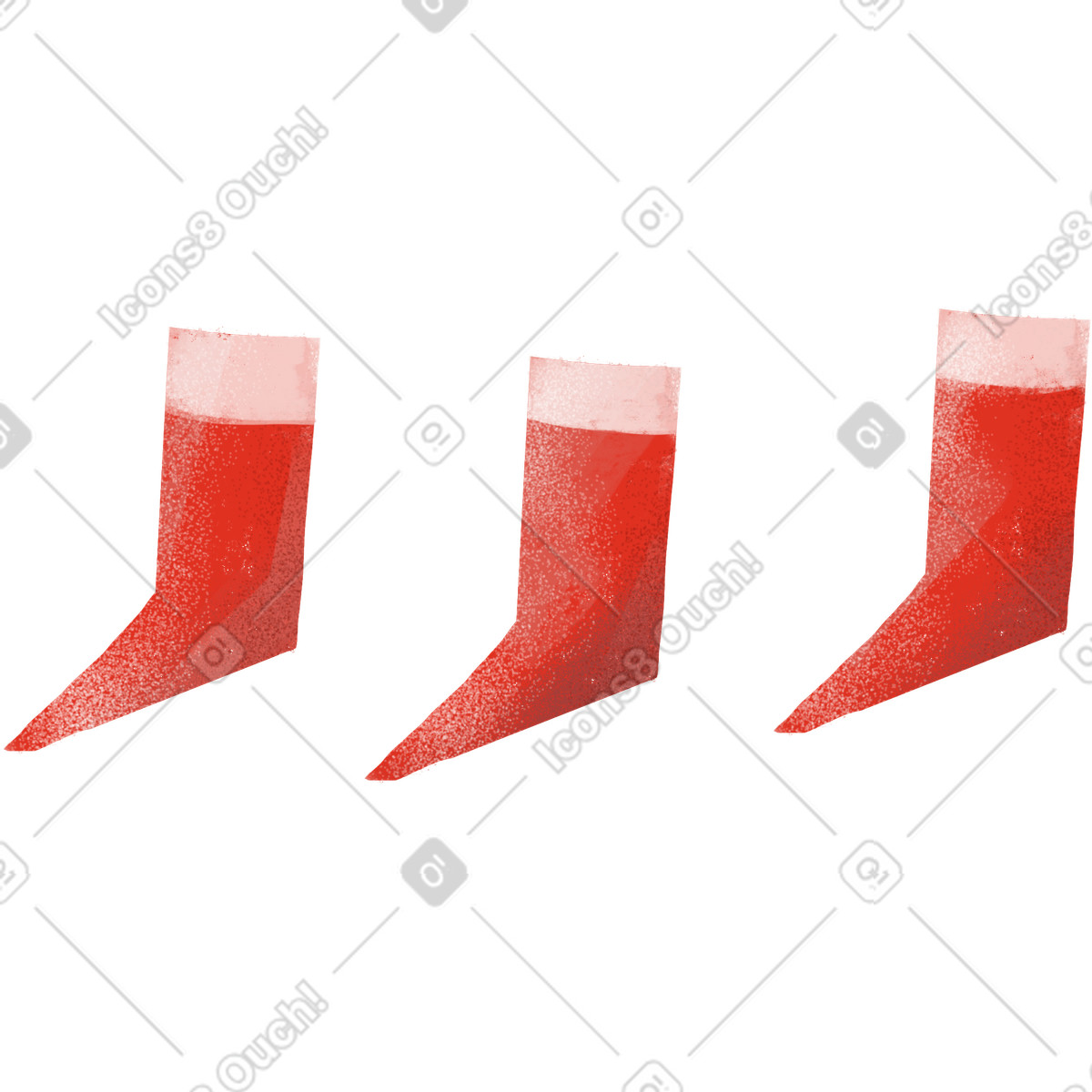 Weihnachtssocke-Illustration im Fabulous-Stil als Download in PNG, SVG