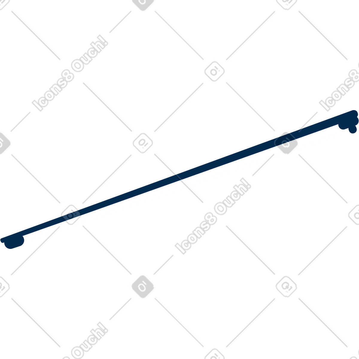 Geigenbogen-Illustration im Flame-Stil als Download in PNG, SVG