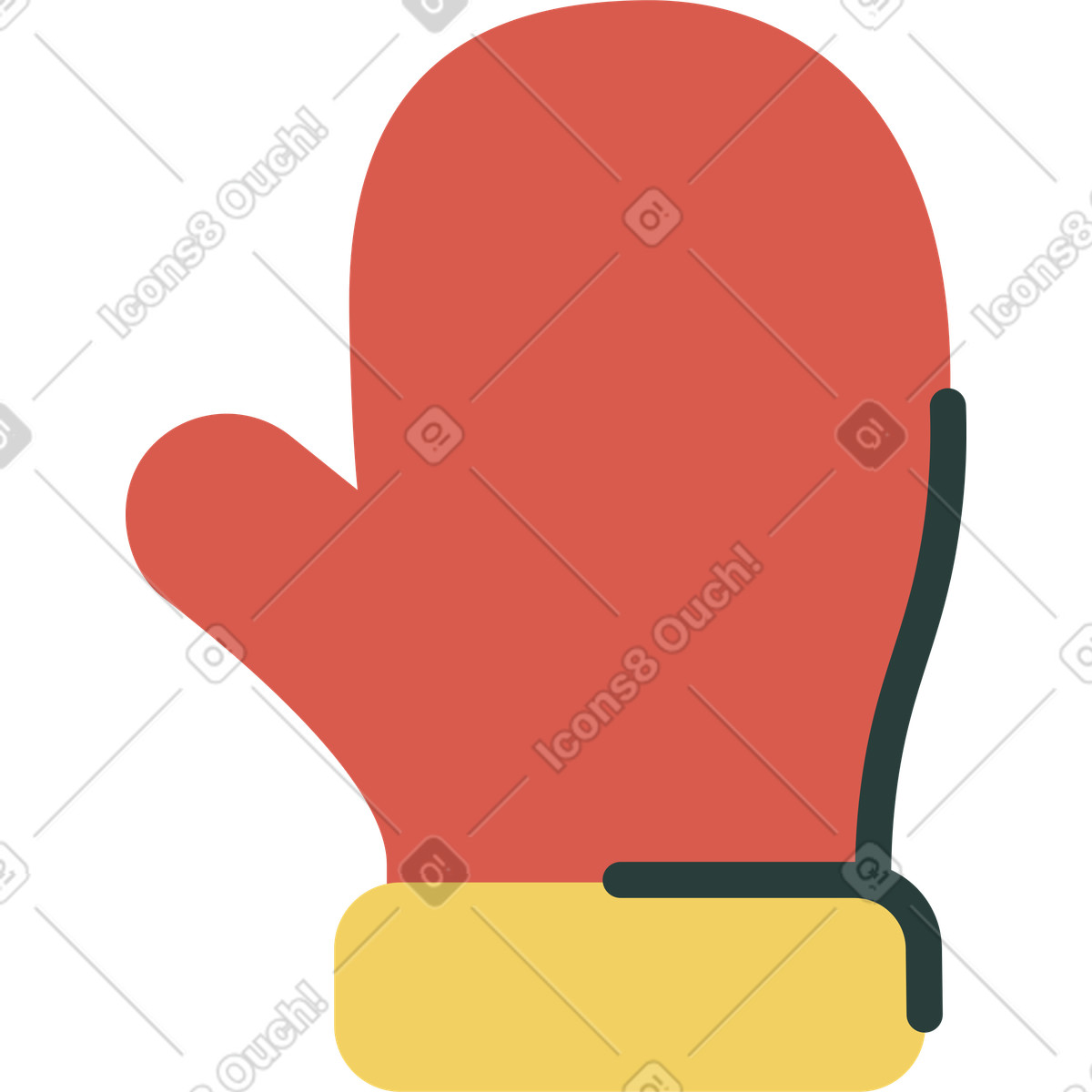 Illustration Au milieu dans le style Macaroni à télécharger aux formats PNG, SVG