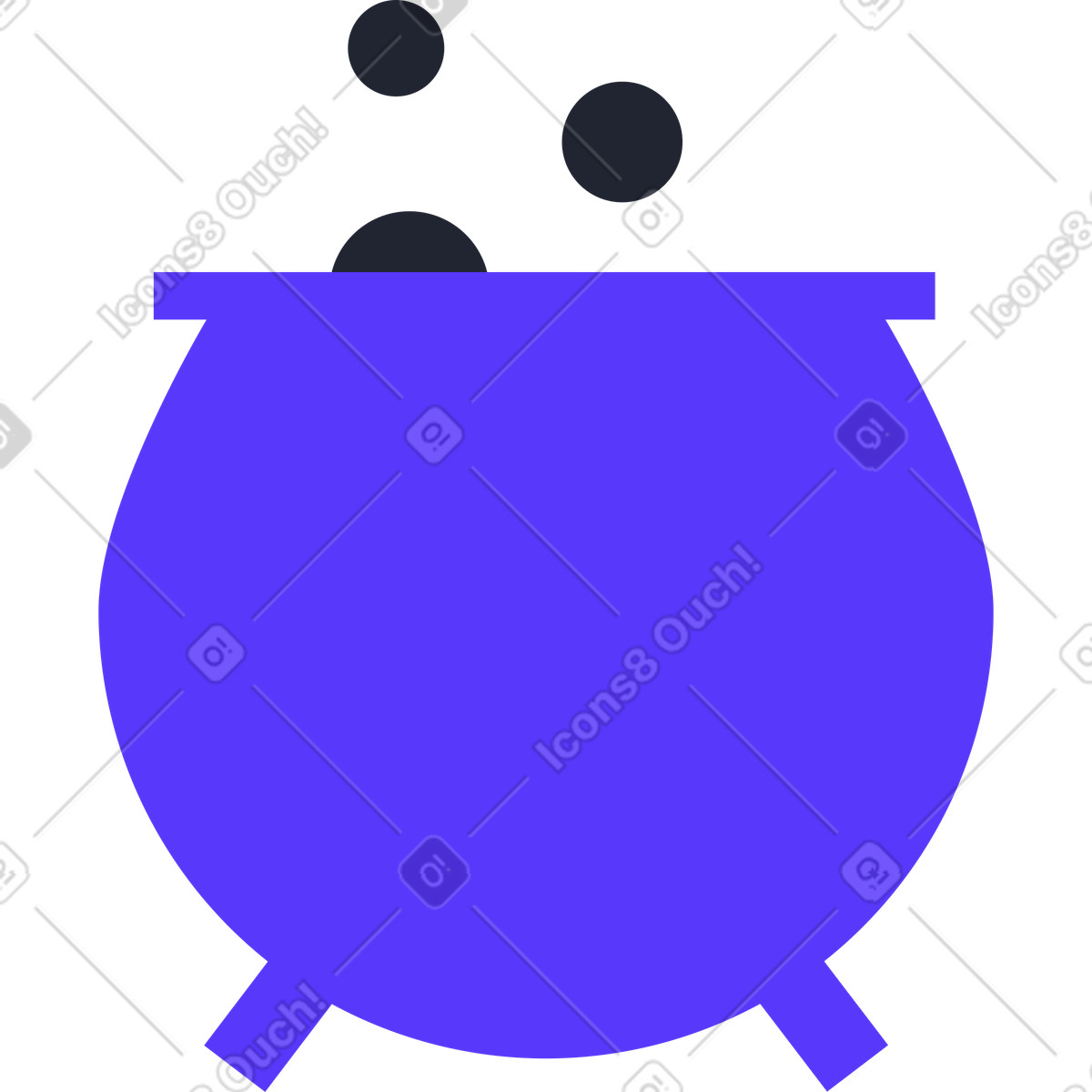 Ilustración Lata en estilo Pablita a descargar en PNG y SVG