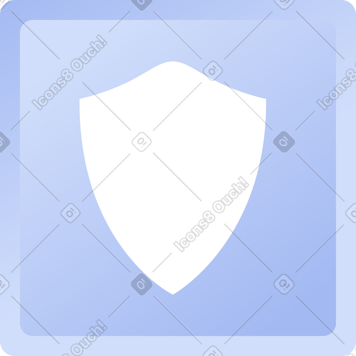 Ilustração de Botão segurança em no estilo Levels para baixar em PNG, SVG