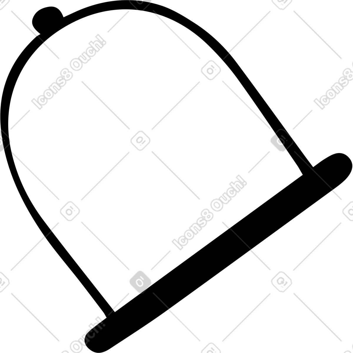 下载 Journal 风格的 玻璃圆顶盖 插画，支持 PNG、SVG 格式