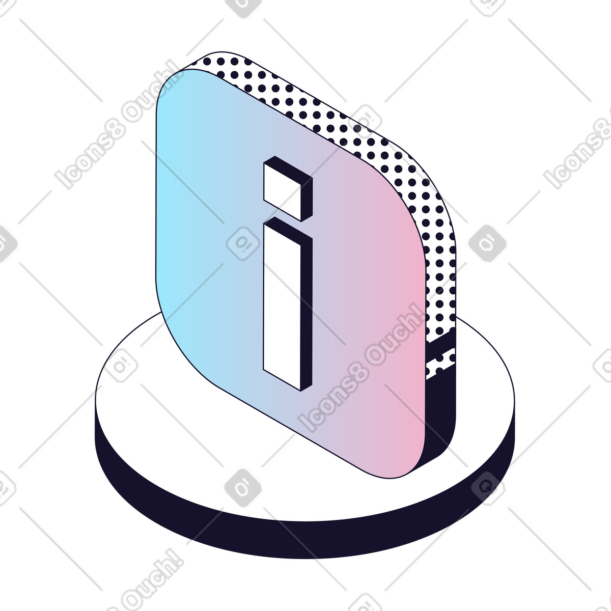 Ilustração de Information Panel, System Details, User Guidance em no estilo Node para baixar em PNG, SVG