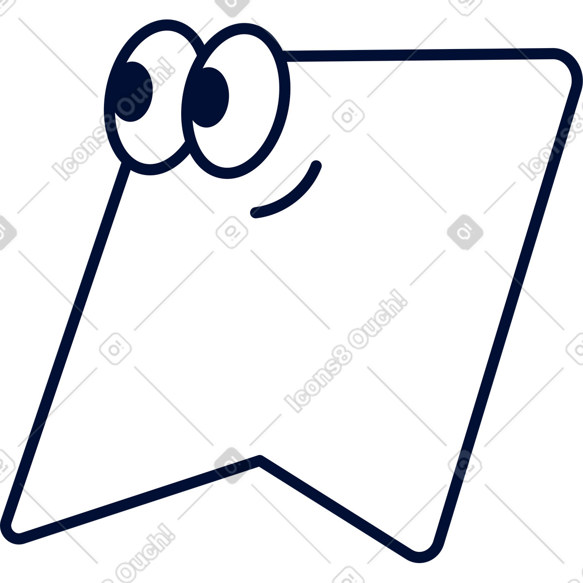 Lesezeichensymbol-Illustration im Blink-Stil als Download in PNG, SVG
