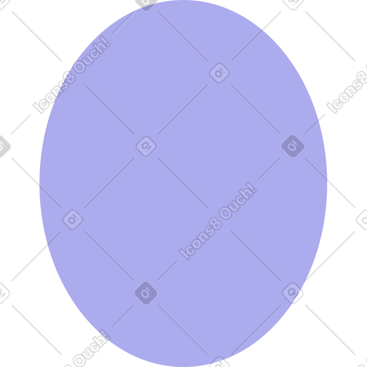 Ilustração de Purple ellipse em no estilo Pale para baixar em PNG, SVG