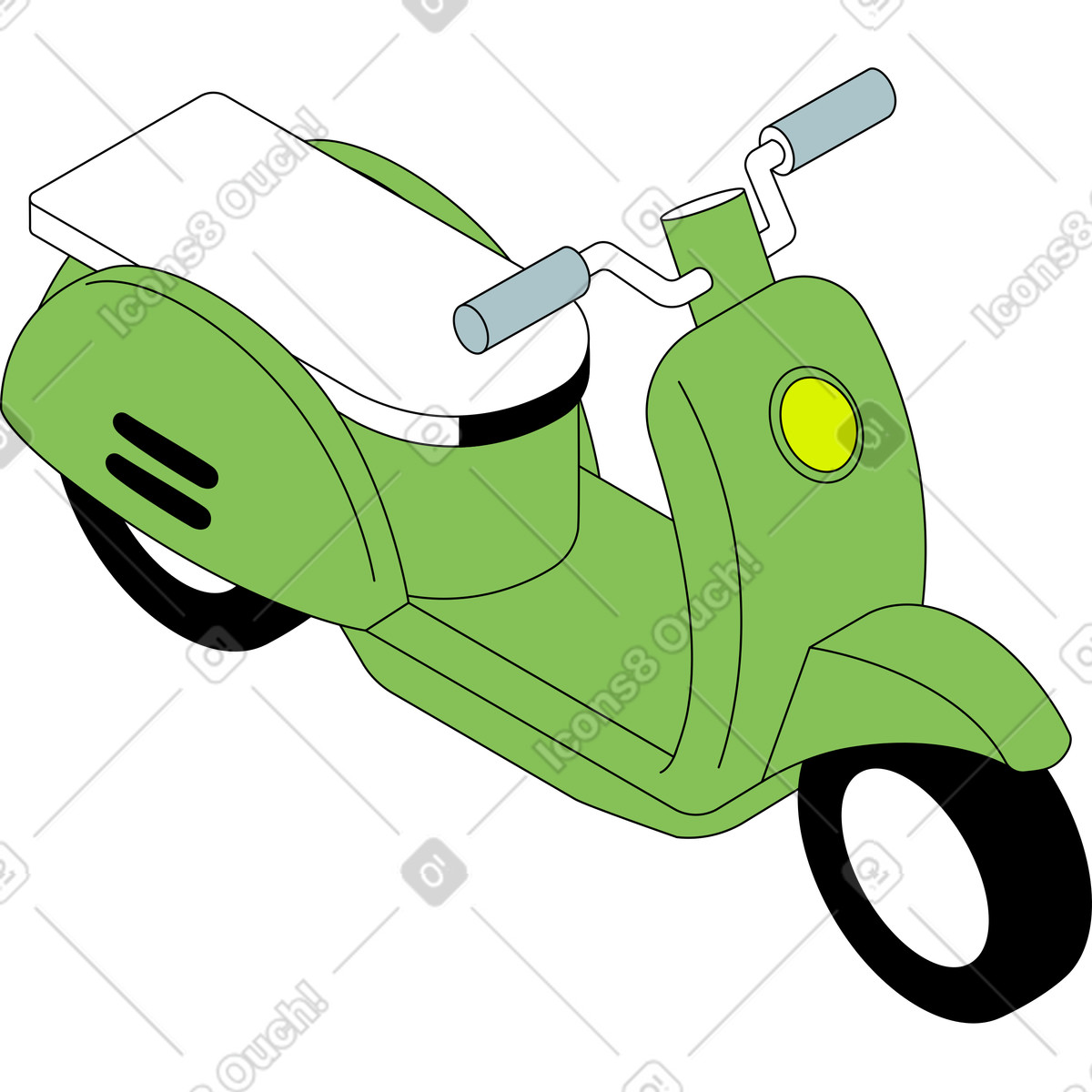 Roller-Illustration im Isometric-Stil als Download in PNG, SVG