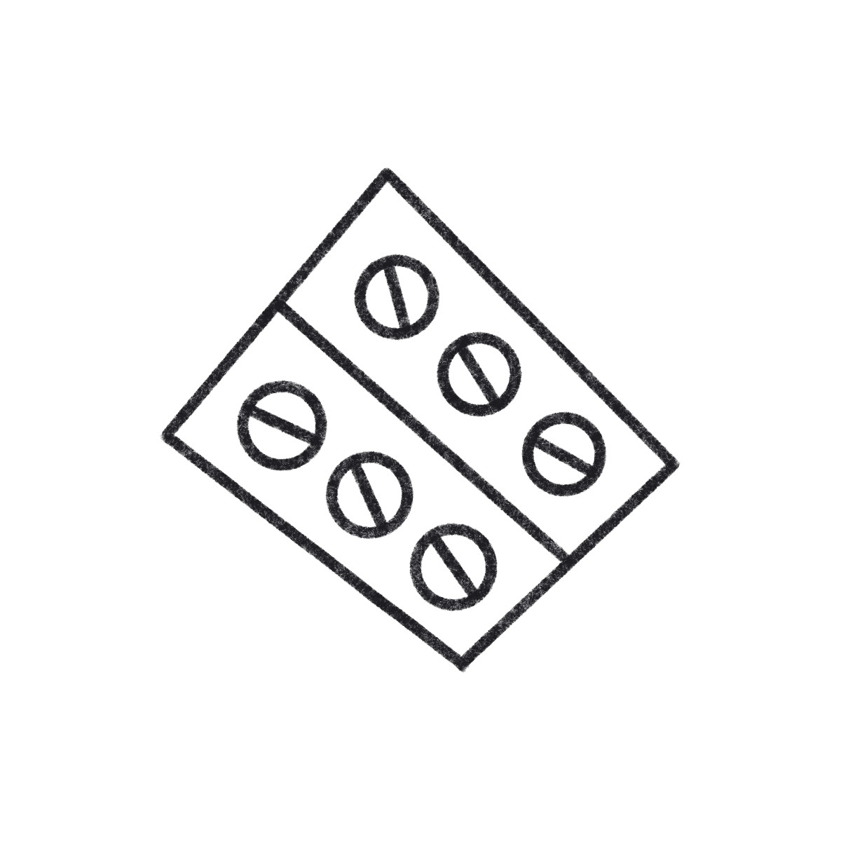 Illustration Pills dans le style Bonbon Line à télécharger aux formats PNG, SVG