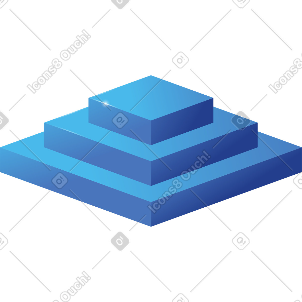 Piedistallo, scale illustrazione in stile Quantum scarica in PNG, SVG